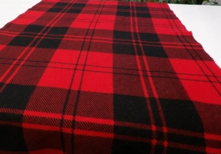 Flanel kostky červenočerné 0,28m za 36,-